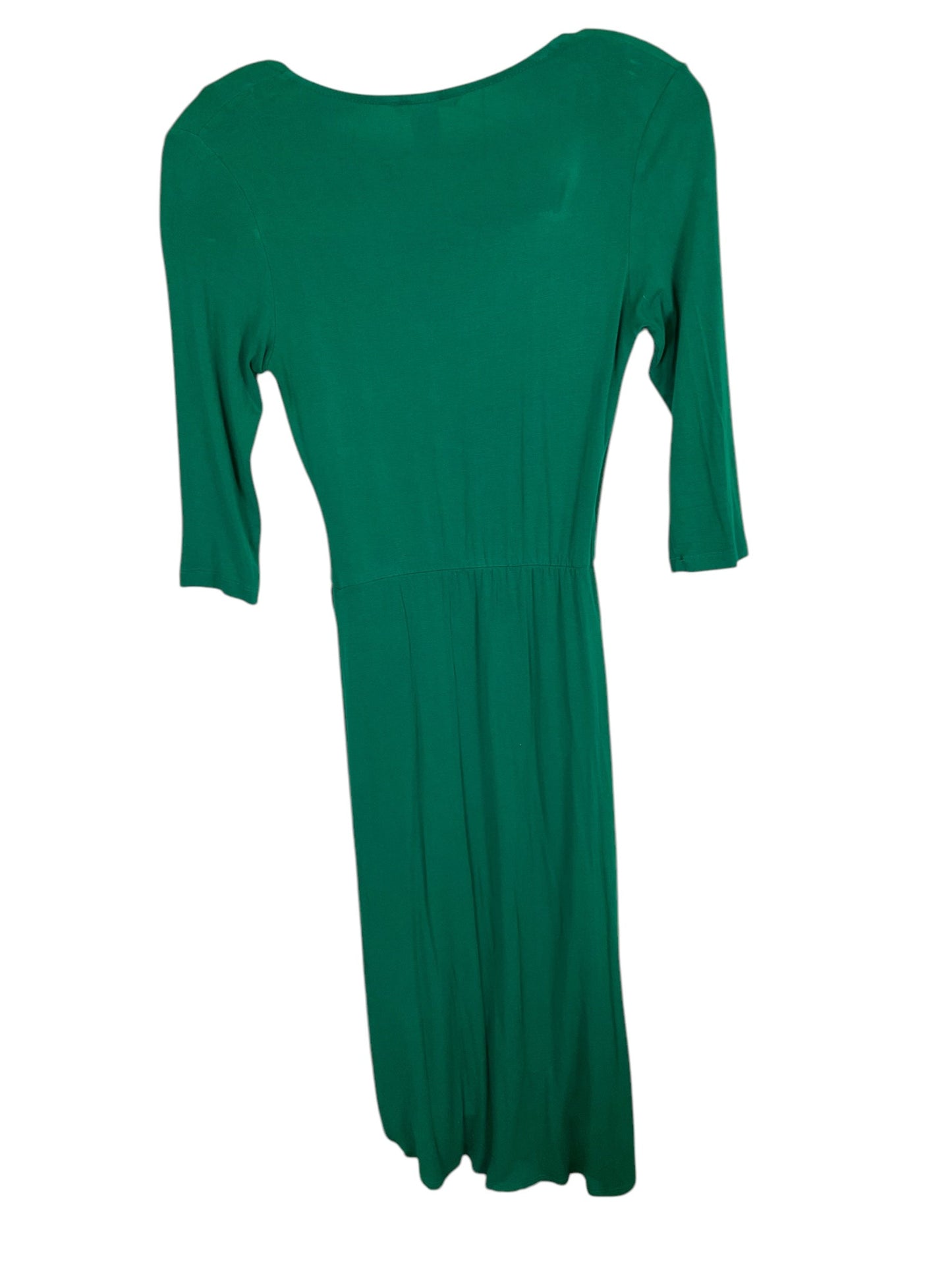 Dress Casual Maxi By H&m In Green, Size: Xs