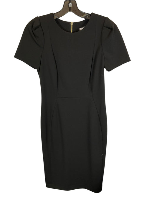 Dress Party Midi By Calvin Klein In Black, Size: 4