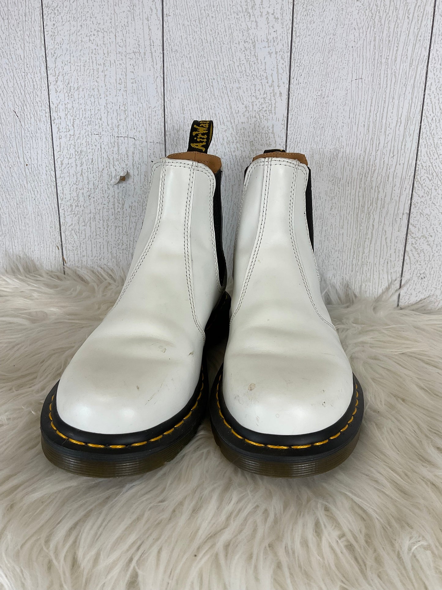 Boots Designer By Dr Martens In White, Size: 7