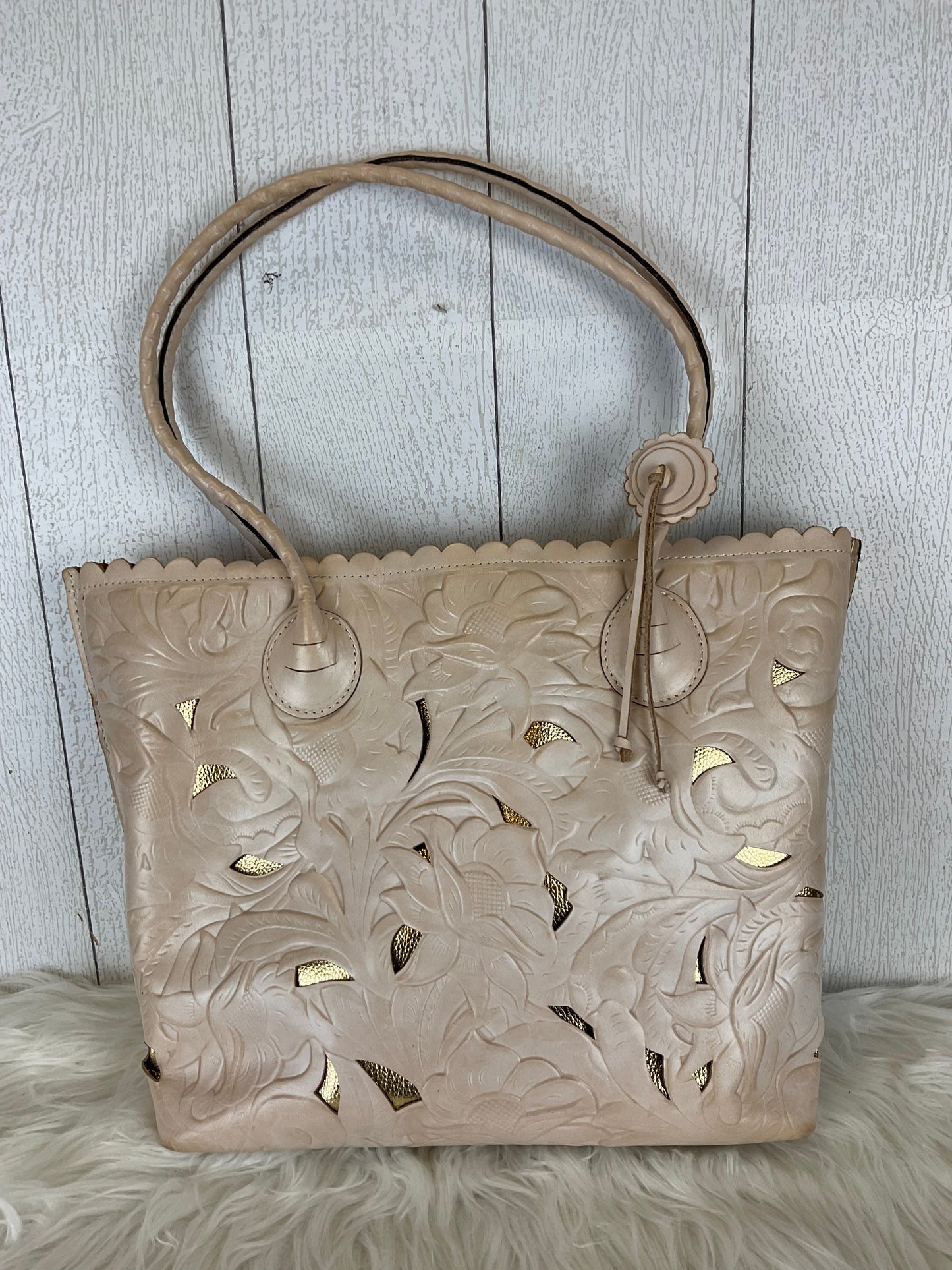 Handbag Designer By Patricia Nash, Size: Large