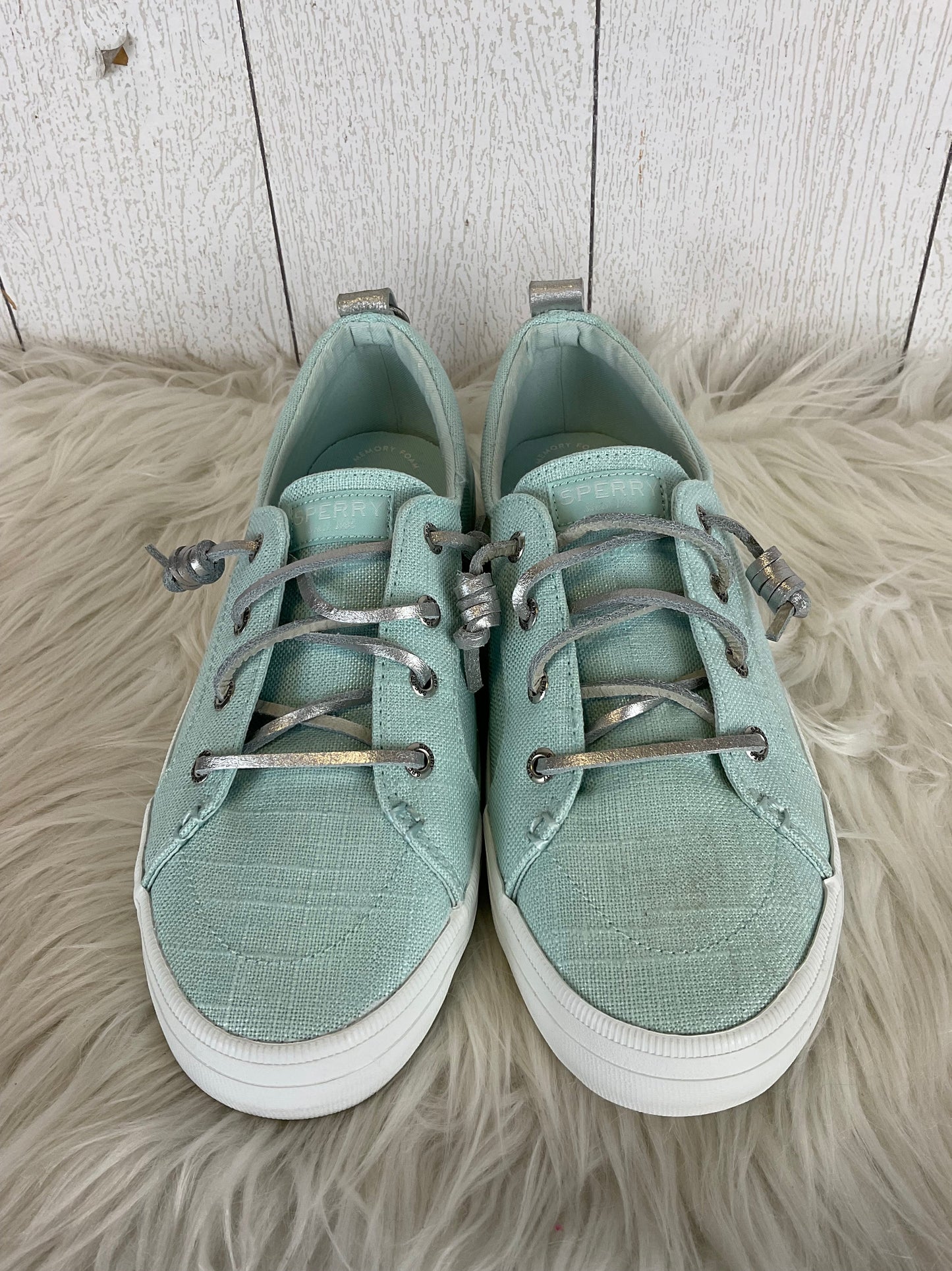 Shoes Sneakers By Sperry In Blue, Size: 7.5