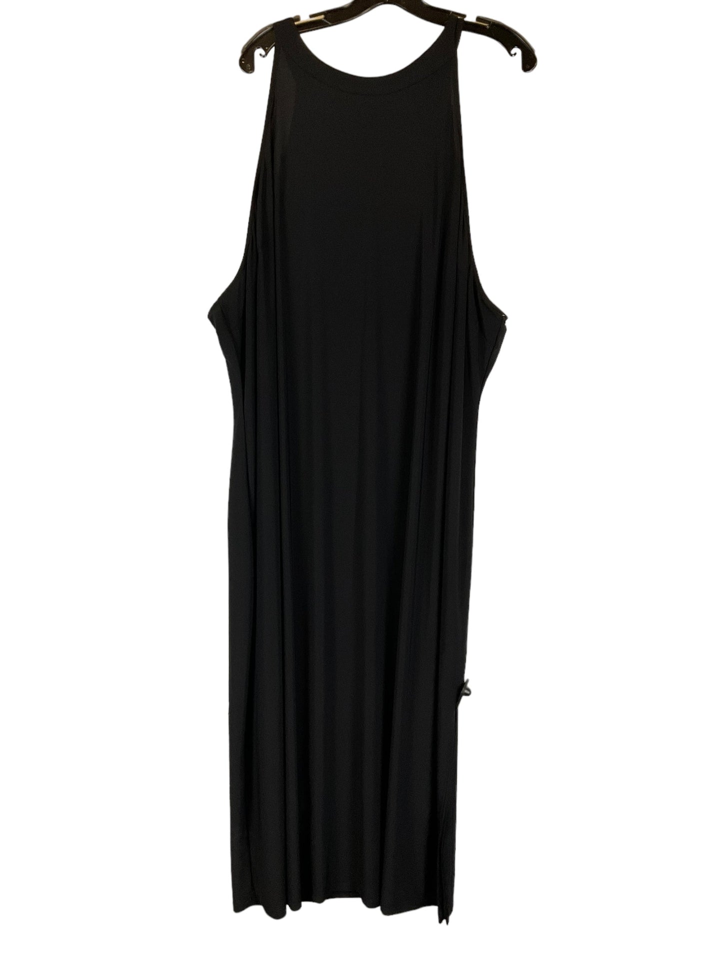 Black Dress Casual Maxi Bebe, Size 3x