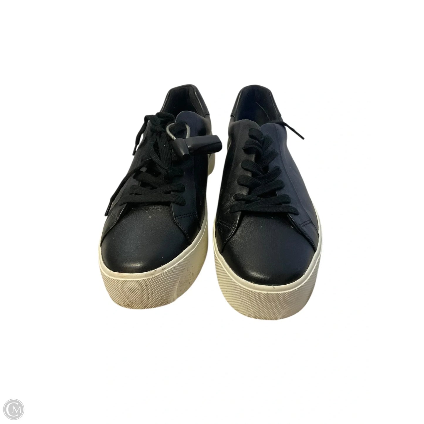 Shoes Sneakers By Vince In Black, Size: 9