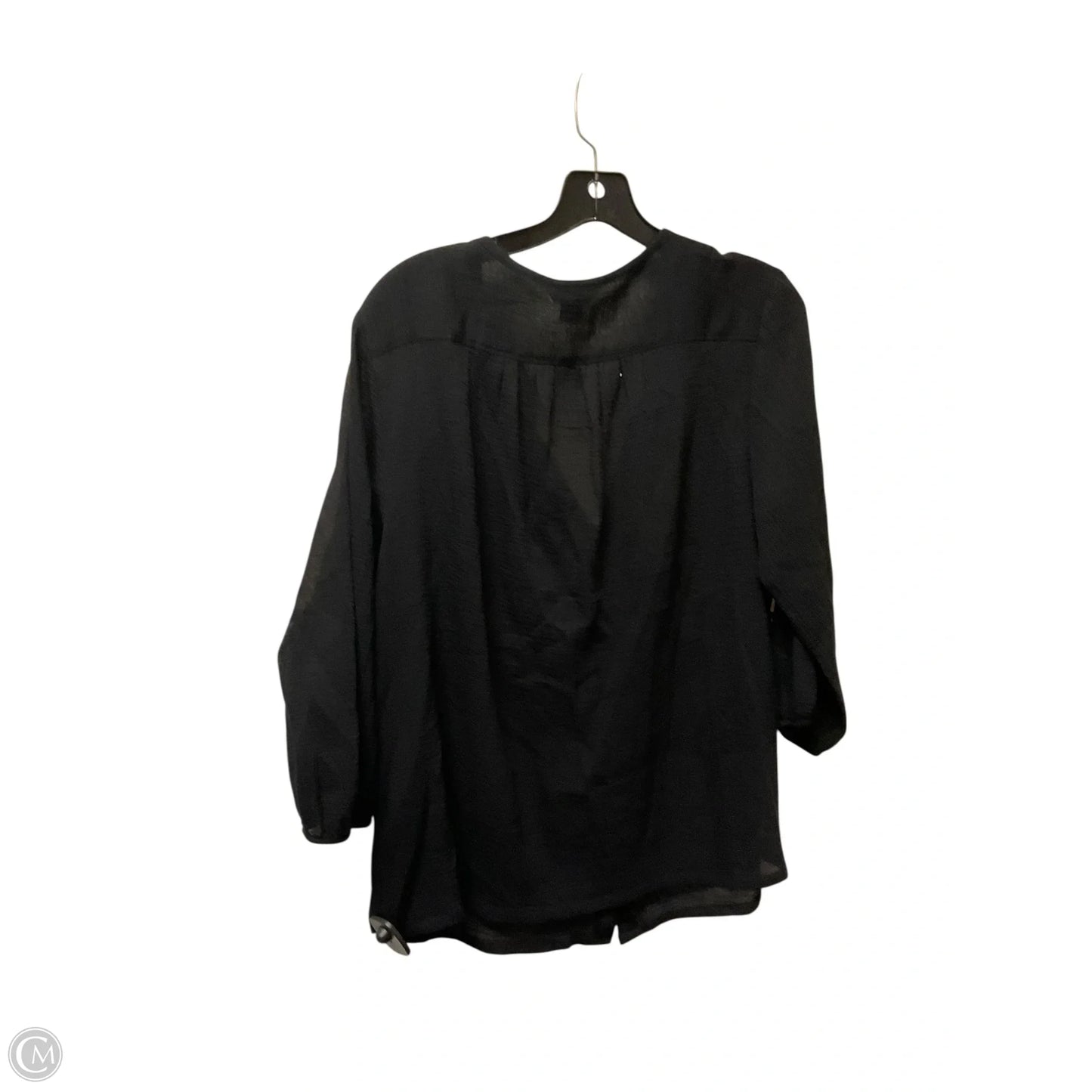 Top Long Sleeve Basic By Tommy Bahama In Black, Size: M