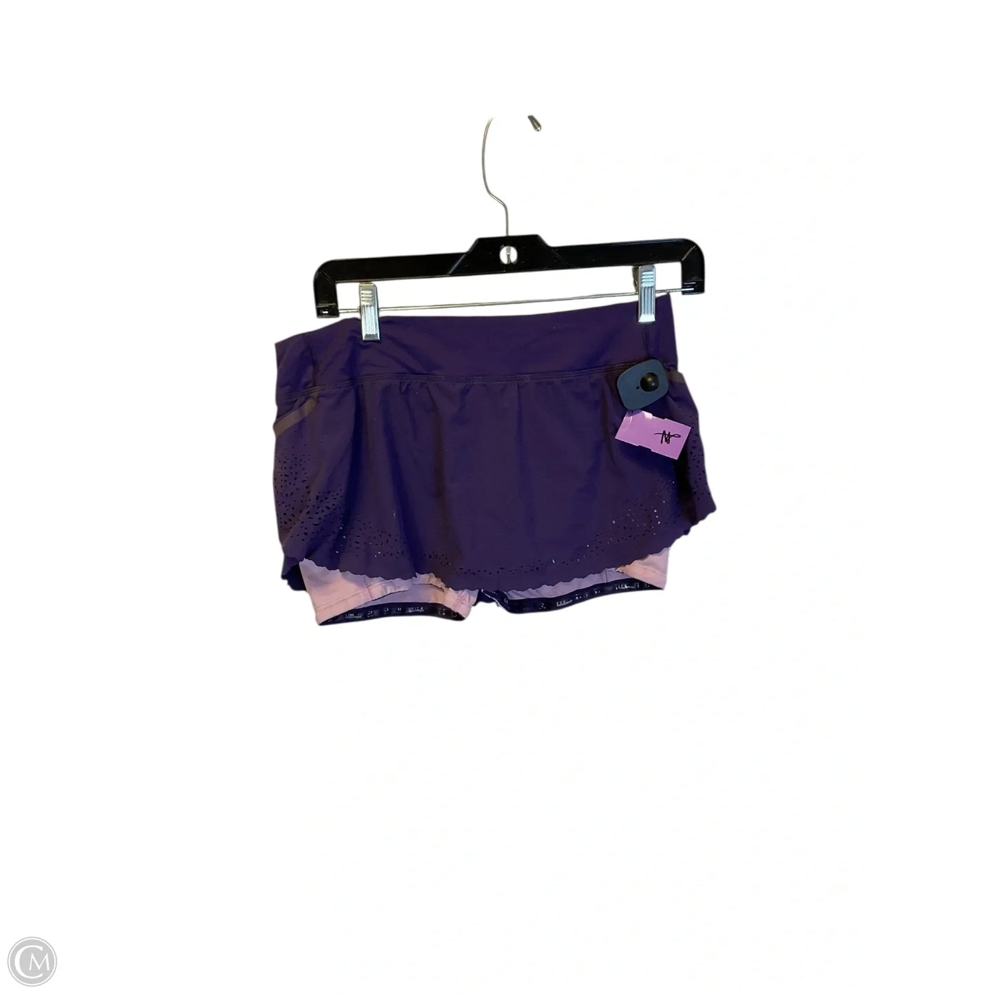 Athletic Shorts By Lululemon In Purple, Size: 6
