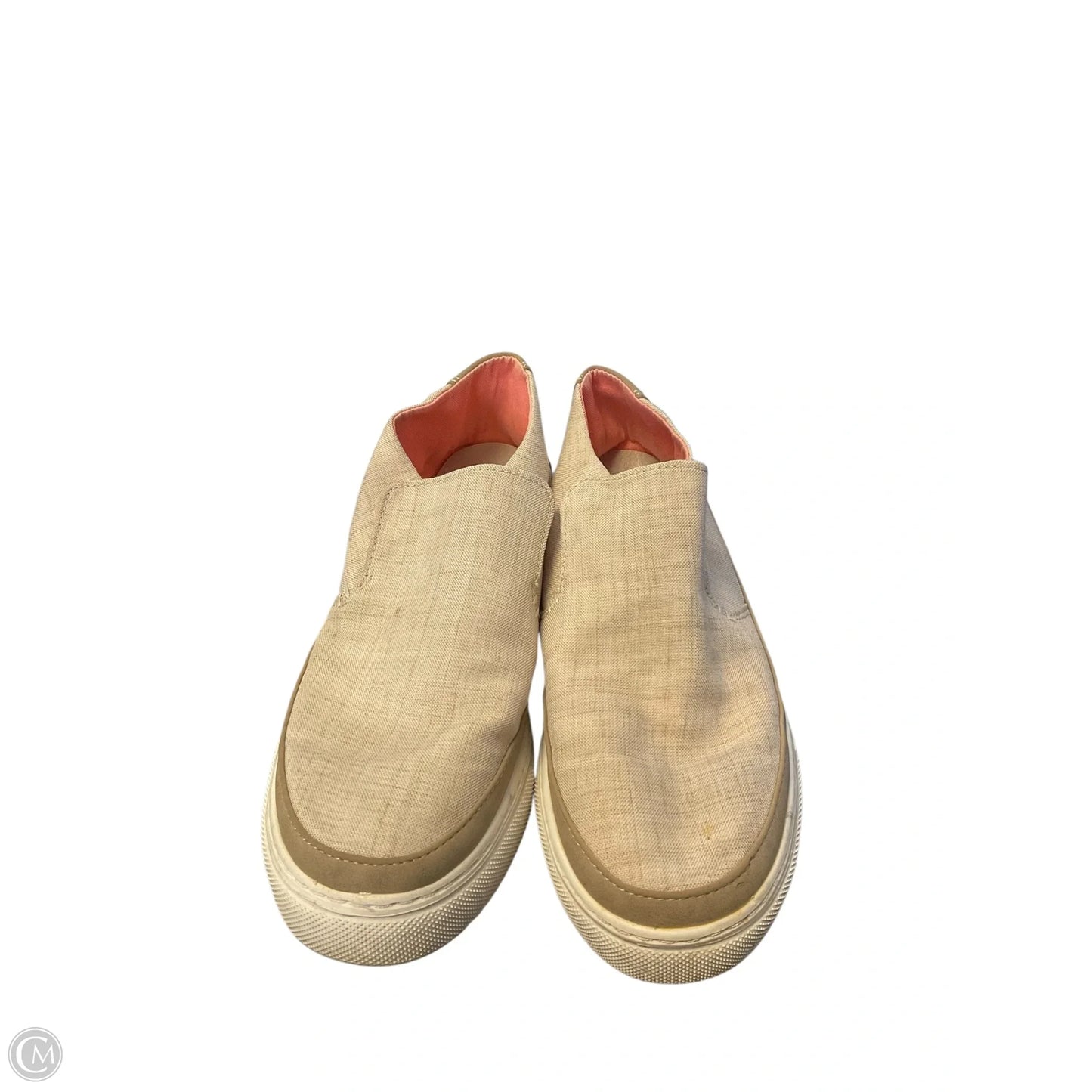 Shoes Flats By Hey Dude In Beige, Size: 8