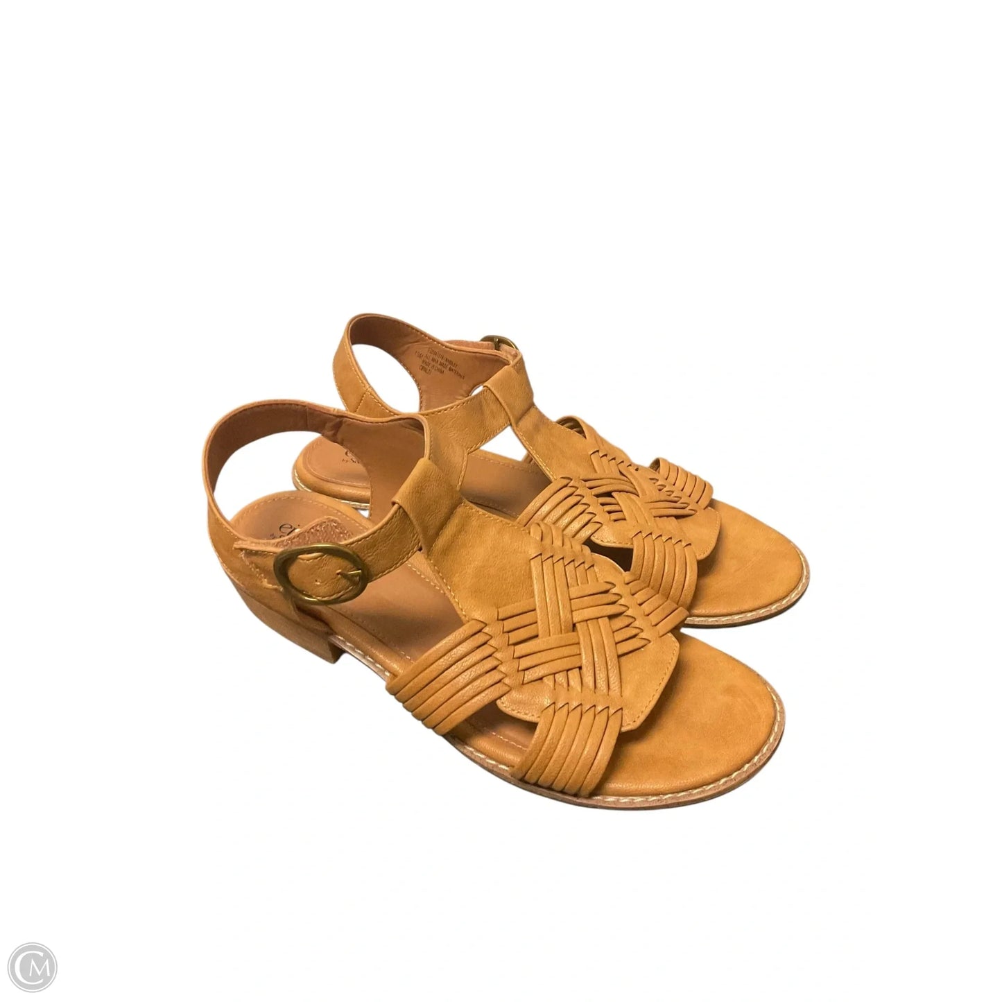 Sandals Flats By Sofft In Tan, Size: 10