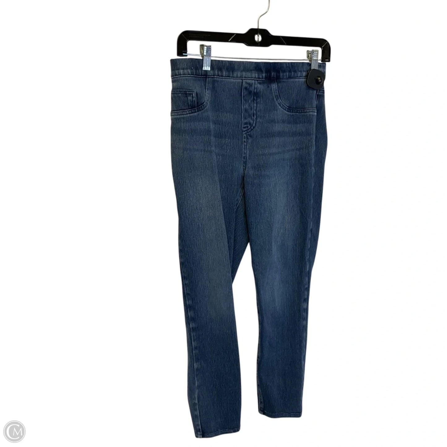 Jeans Skinny By Spanx In Blue Denim, Size: M