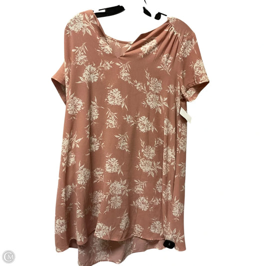 Dress Casual Short By Lush In Pink, Size: M