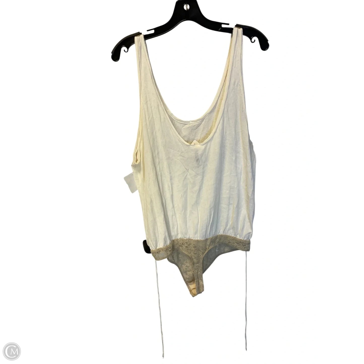 Bodysuit By Free People In Cream, Size: S