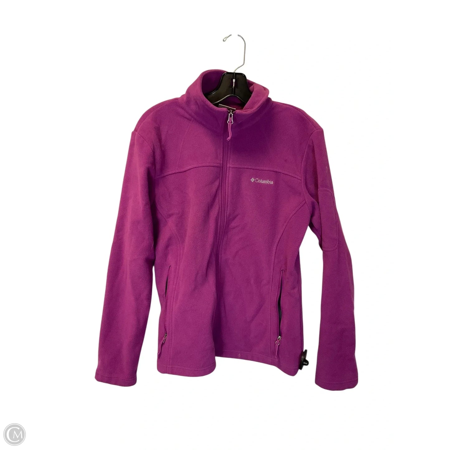 Jacket Fleece By Columbia In Purple, Size: M