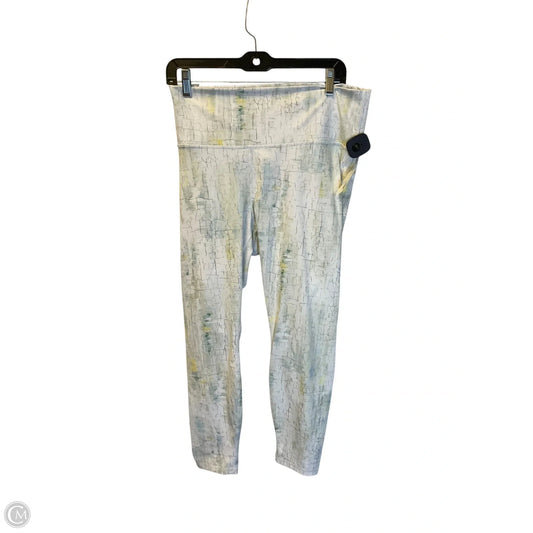 Athletic Leggings By Fabletics In Gold, Size: 1x