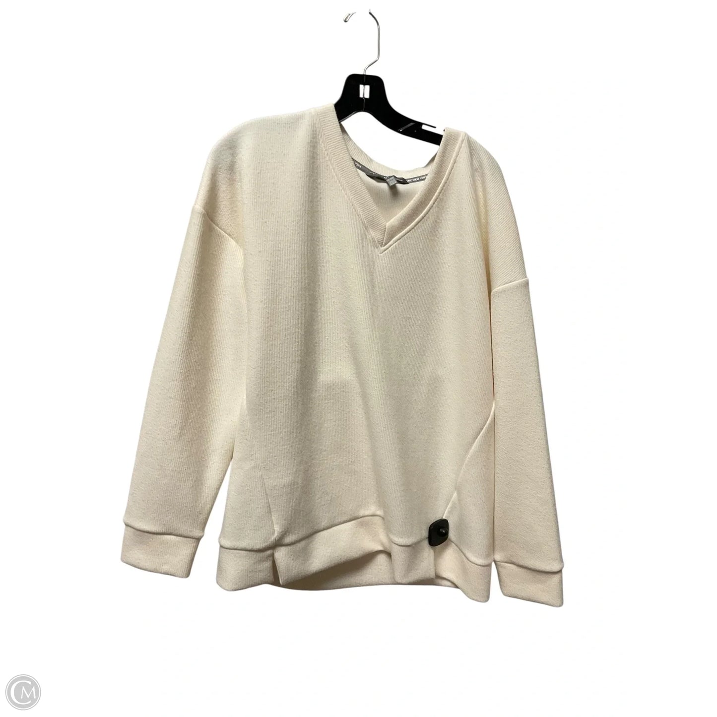 Sweater By Marc New York In Cream, Size: Xl