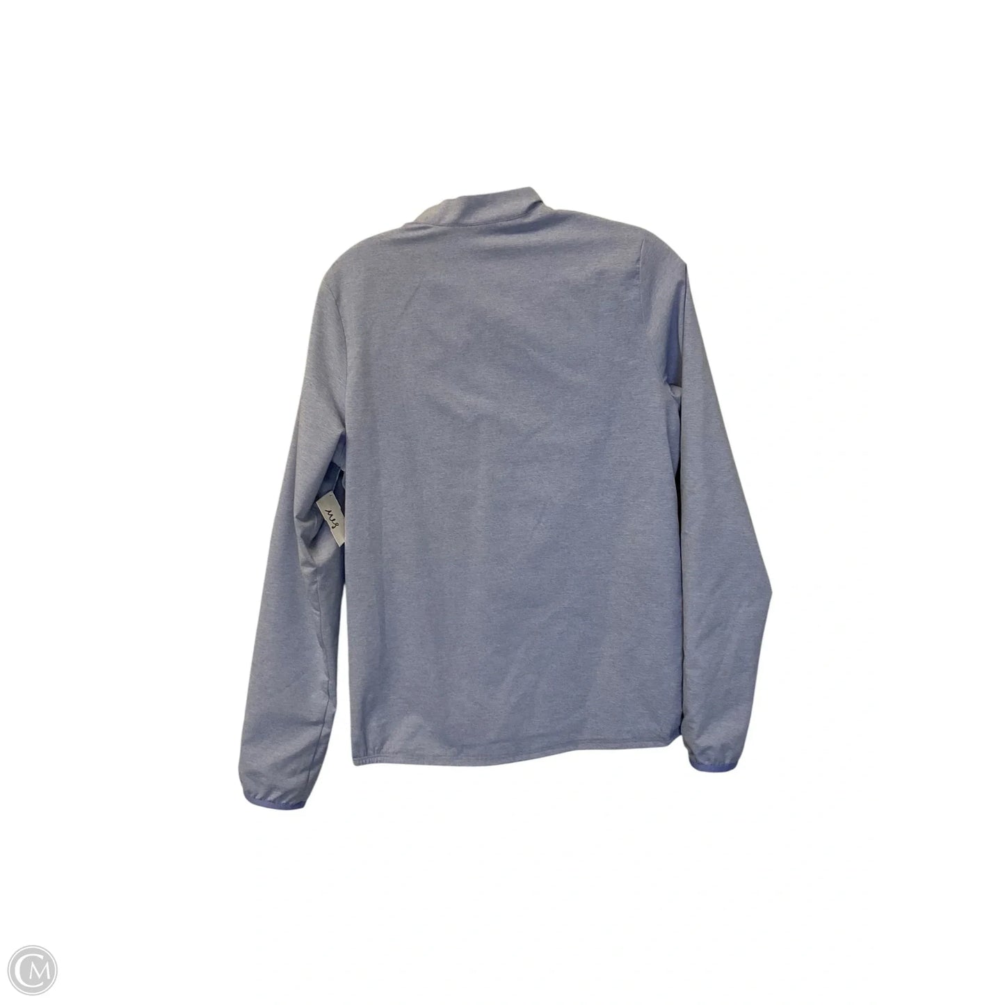 Athletic Jacket By Adidas In Blue