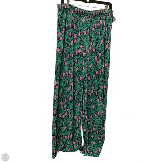 Pants Wide Leg By Maeve In Green, Size: M