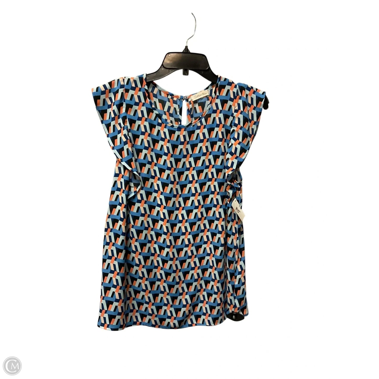 Top Sleeveless By Cotton Bleu In Blue