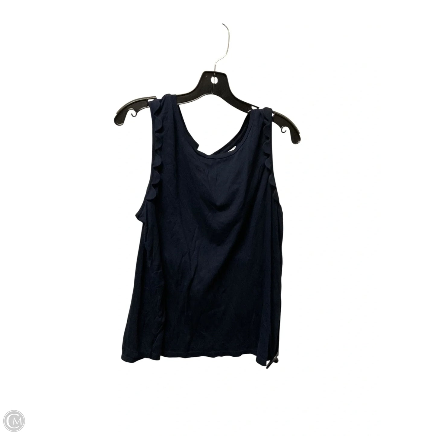Top Sleeveless By Crown And Ivy In Navy, Size: Xl