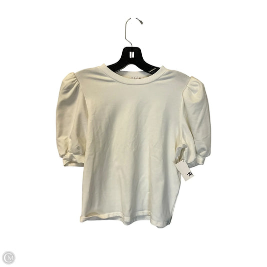 Top Short Sleeve By Tcec In White, Size: S