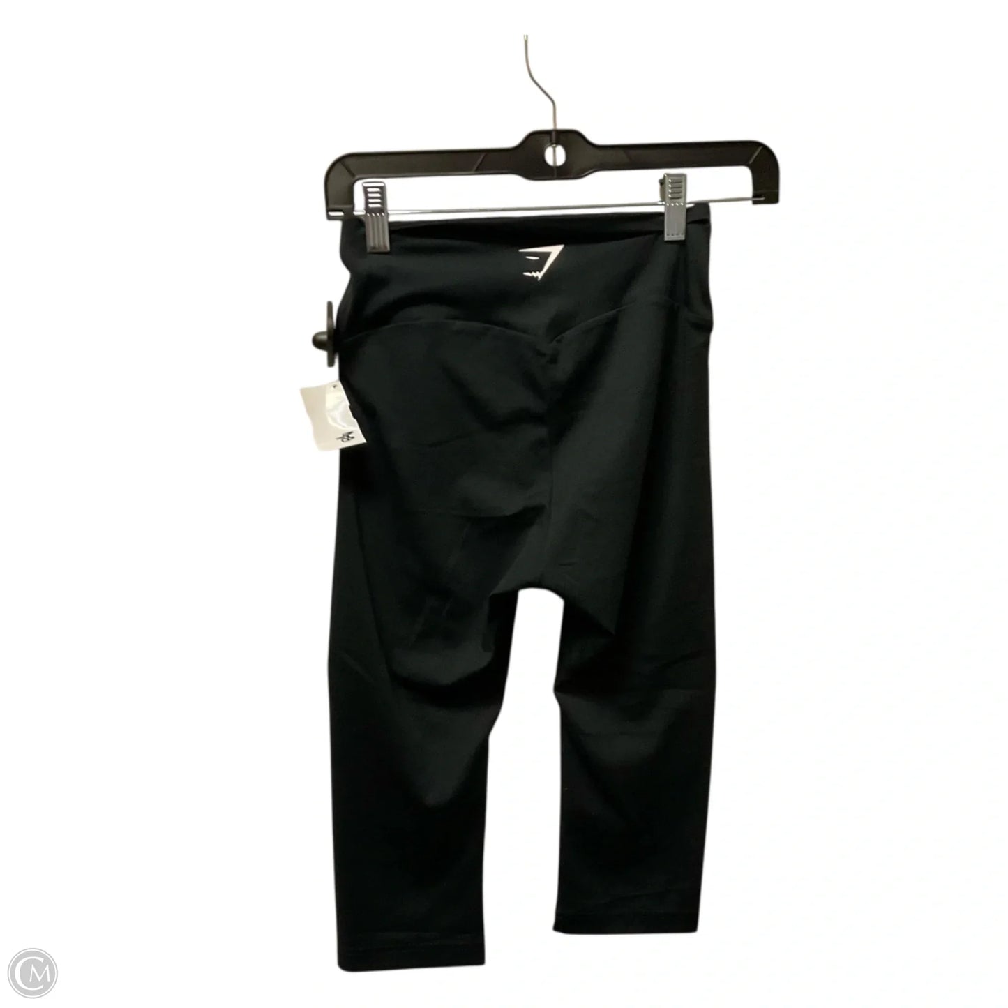 Athletic Leggings Capris By Gym Shark In Black, Size: M