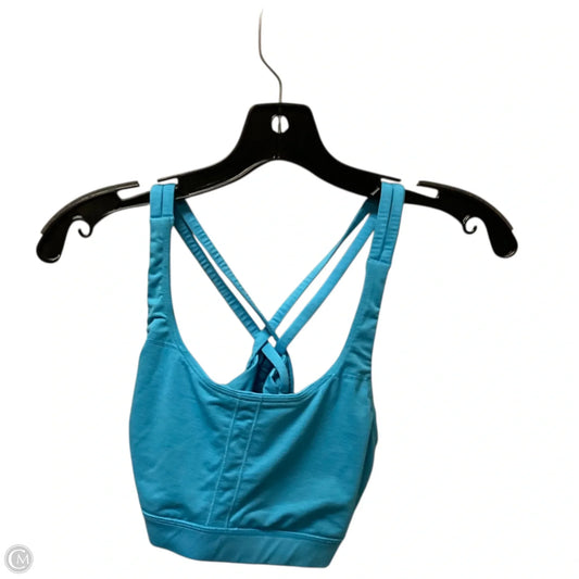 Athletic Bra By Lululemon In Blue, Size: 6