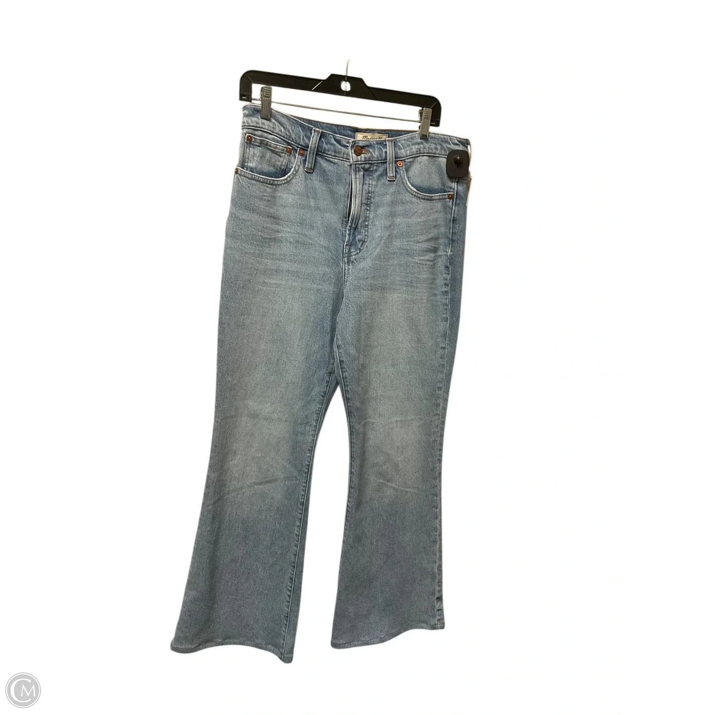 Jeans Flared By Madewell In Blue Denim, Size: 6