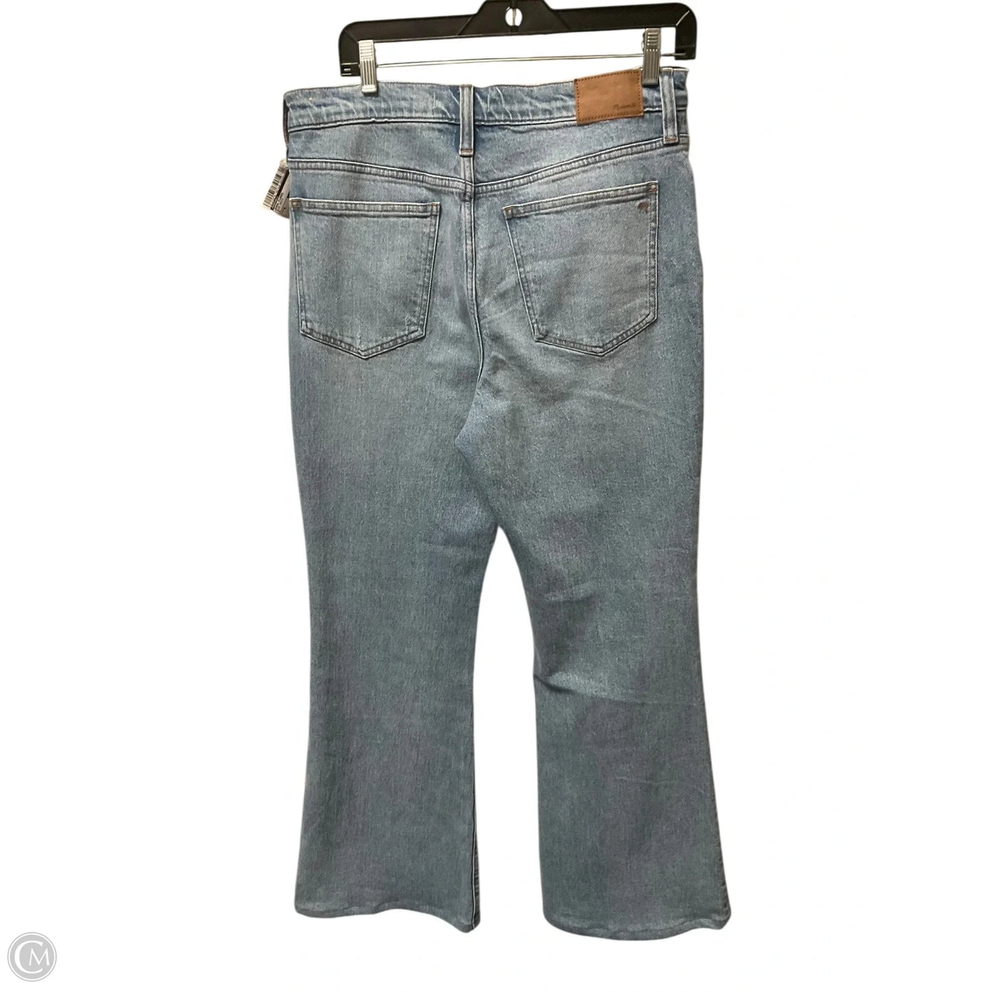 Jeans Flared By Madewell In Blue Denim, Size: 6