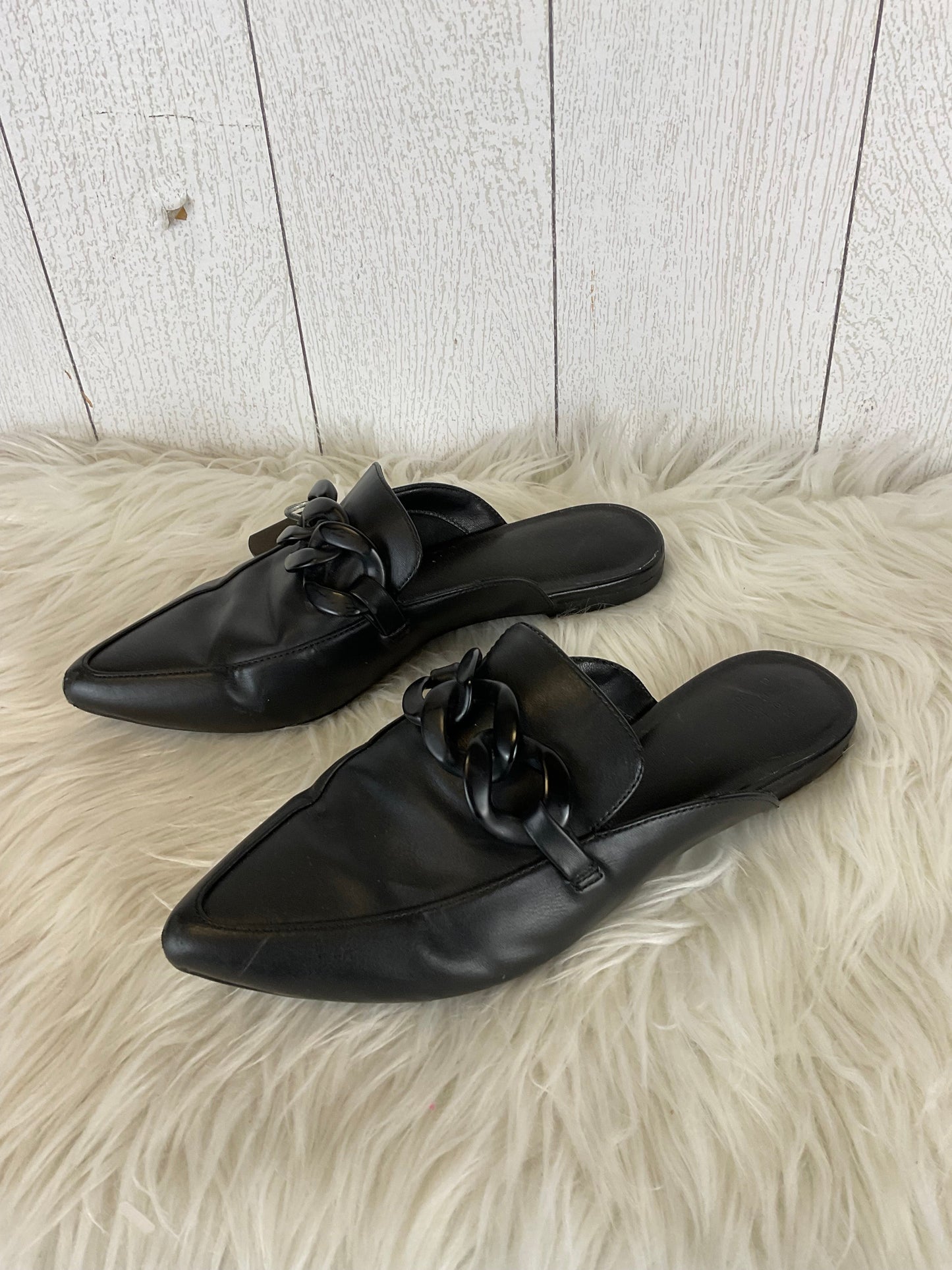 Shoes Flats By A New Day In Black, Size: 7.5