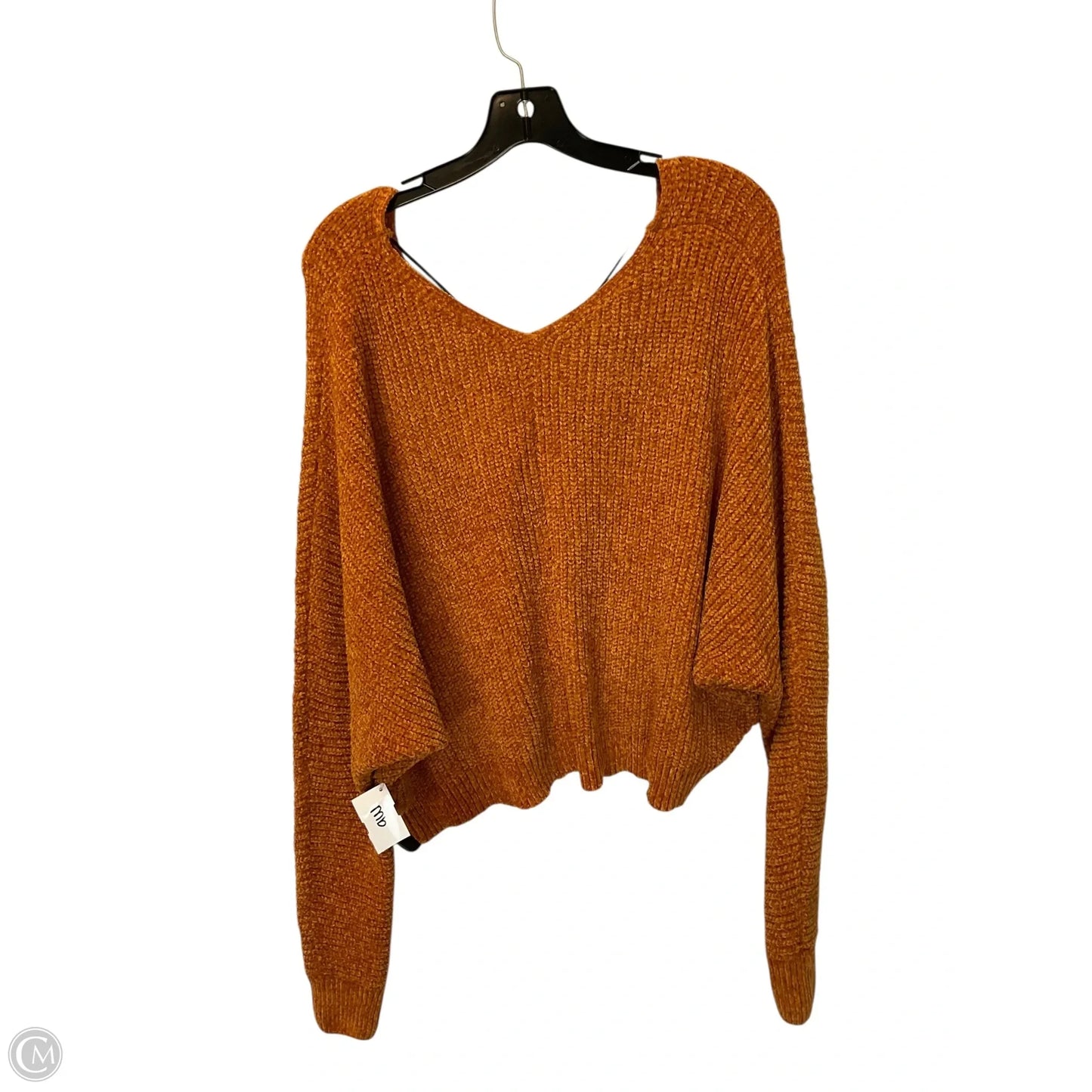 Sweater By Double Zero In Orange, Size: M