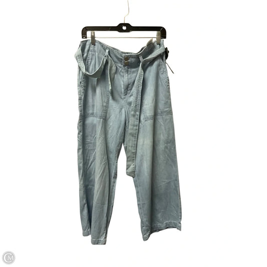 Jeans Wide Leg By Seven 7 In Blue Denim, Size: 6