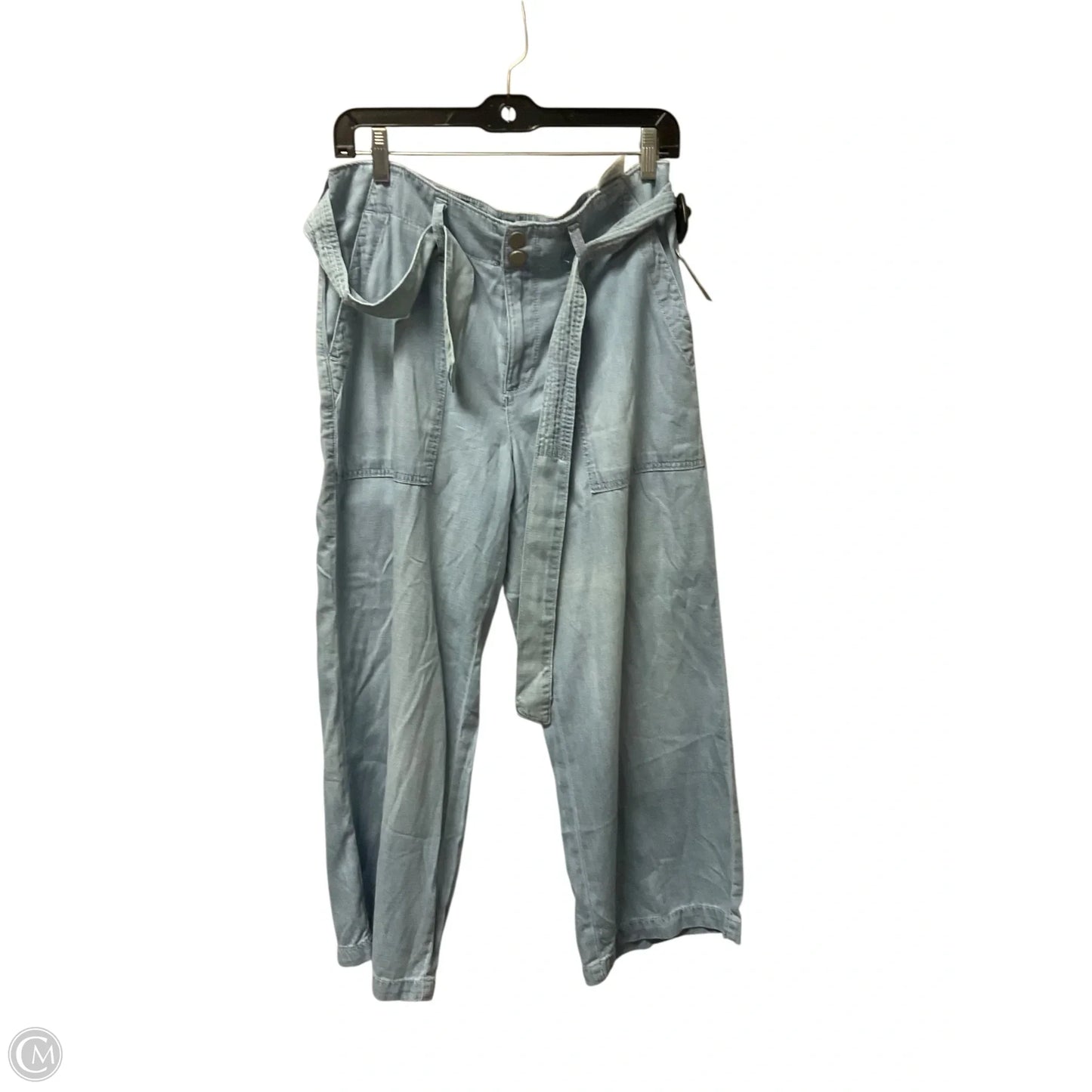 Jeans Wide Leg By Seven 7 In Blue Denim, Size: 6