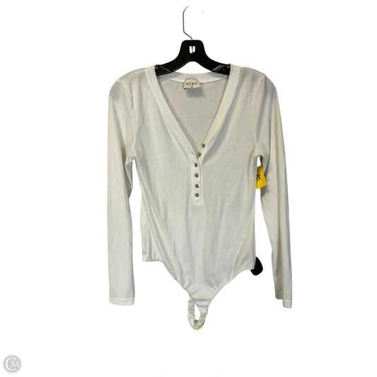 Bodysuit By Aura In White, Size: M