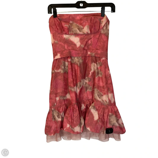 Dress Party Short By Bcbgmaxazria In Pink, Size: 4