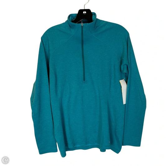 Athletic Sweatshirt Collar By Patagonia In Blue, Size: M
