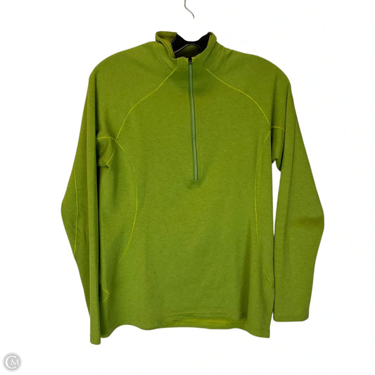Athletic Sweatshirt Collar By Patagonia In Green, Size: M