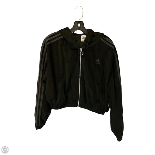 Sweatshirt Hoodie By Adidas In Black, Size: M
