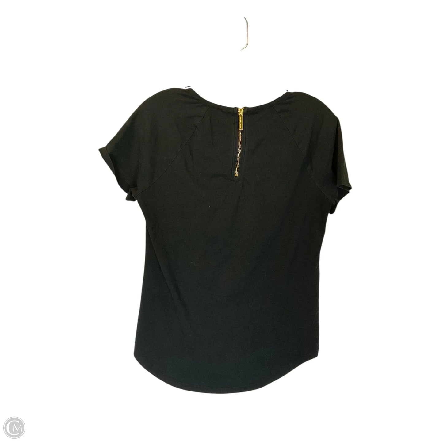 Top Short Sleeve By Michael By Michael Kors In Black, Size: M