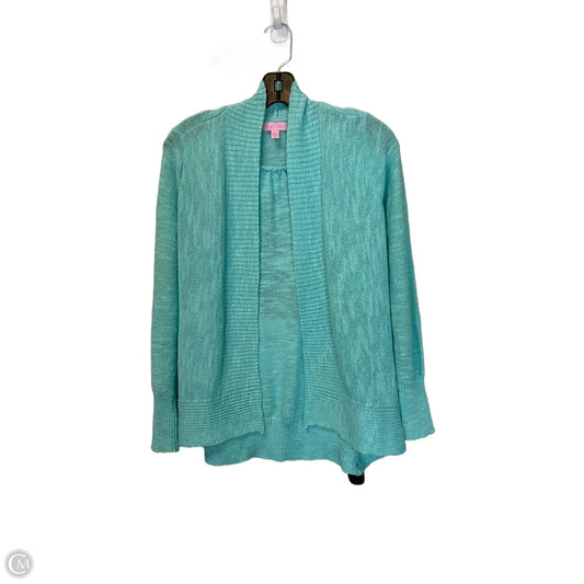 Cardigan Designer By Lilly Pulitzer In Blue, Size: Xs