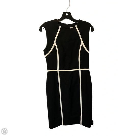 Dress Work By Calvin Klein In Black, Size: 4