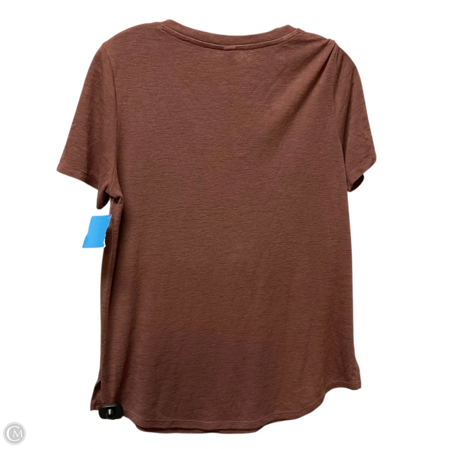 Athletic Top Short Sleeve By Athleta In Red, Size: M