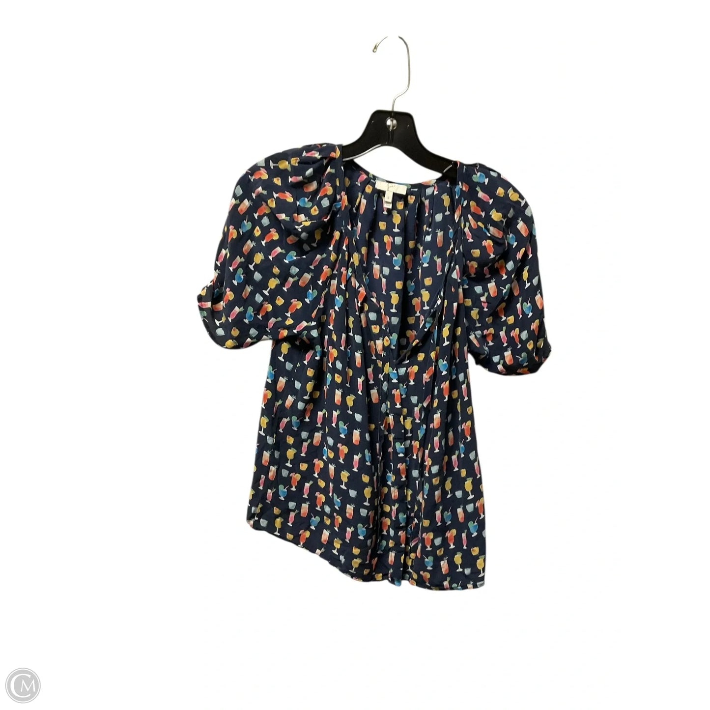 Top Short Sleeve By Joie In Blue, Size: S