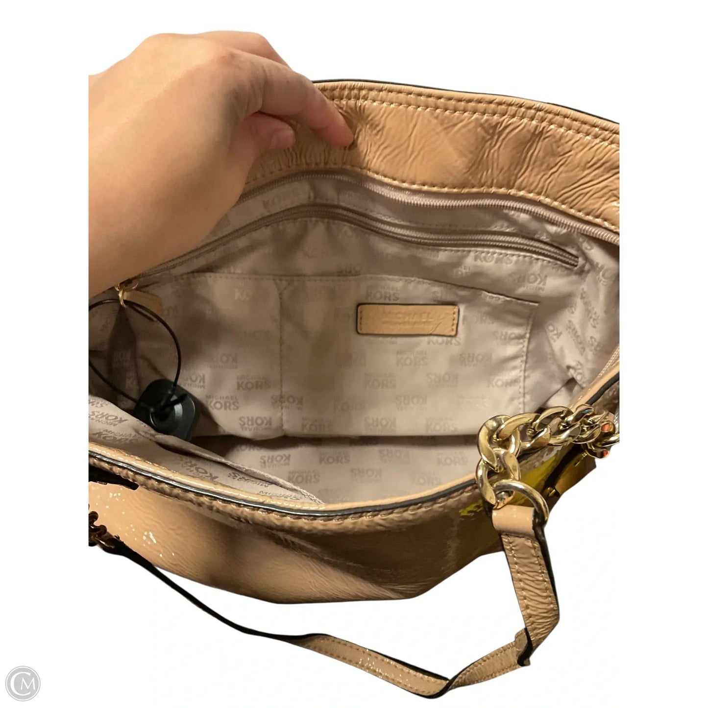 Handbag Designer By Michael Kors, Size: Medium