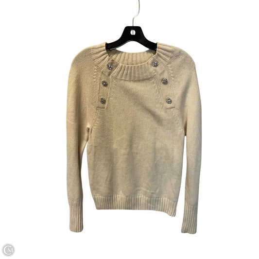 Sweater By J. Crew In Cream, Size: Xs