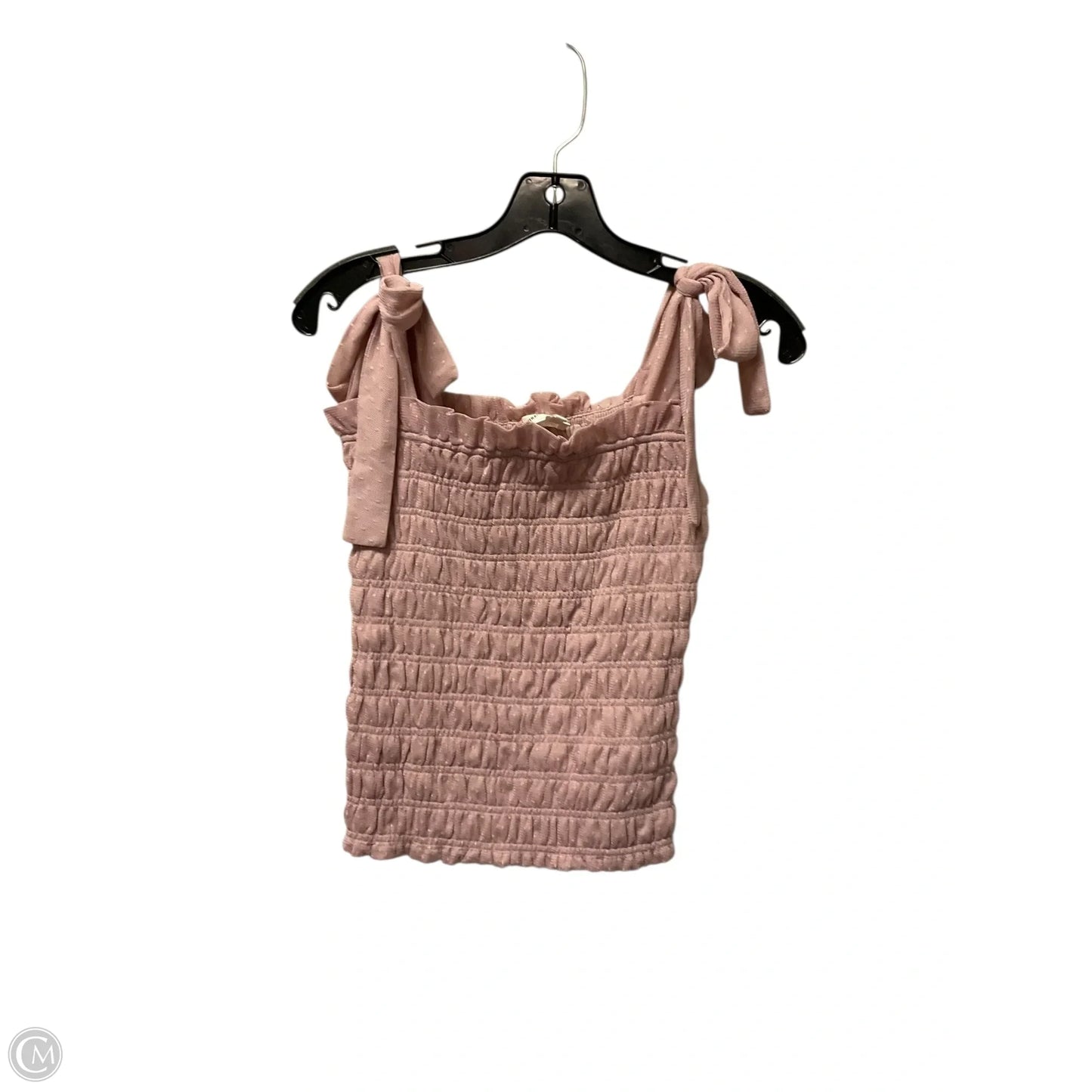 Top Sleeveless By Anthropologie In Pink, Size: S