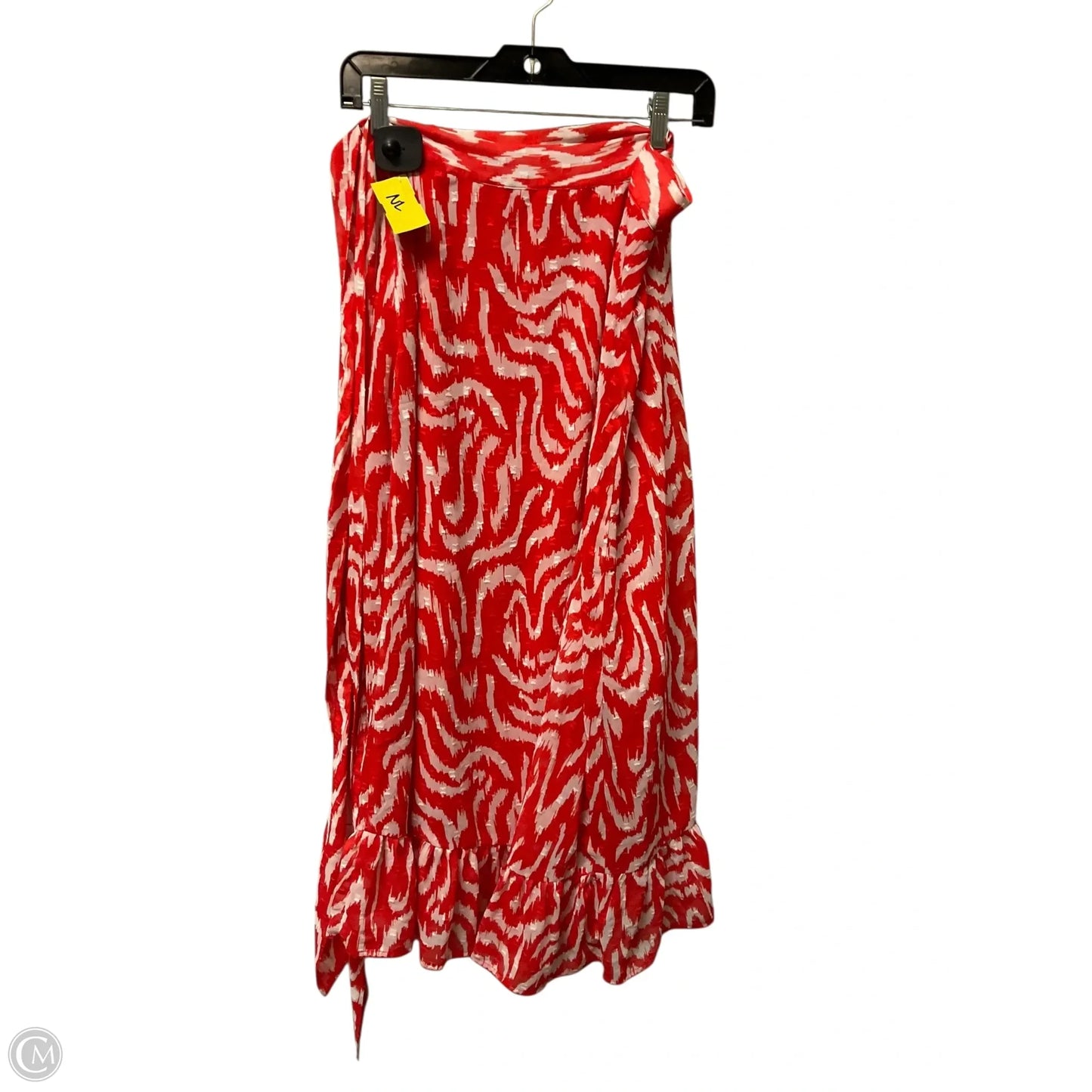 Skirt Midi By Cmb In Red, Size: L