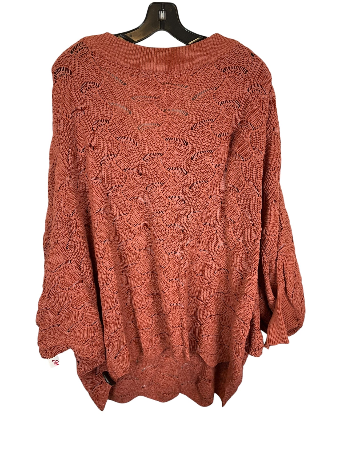 Sweater By Andree By Unit In Orange, Size: L