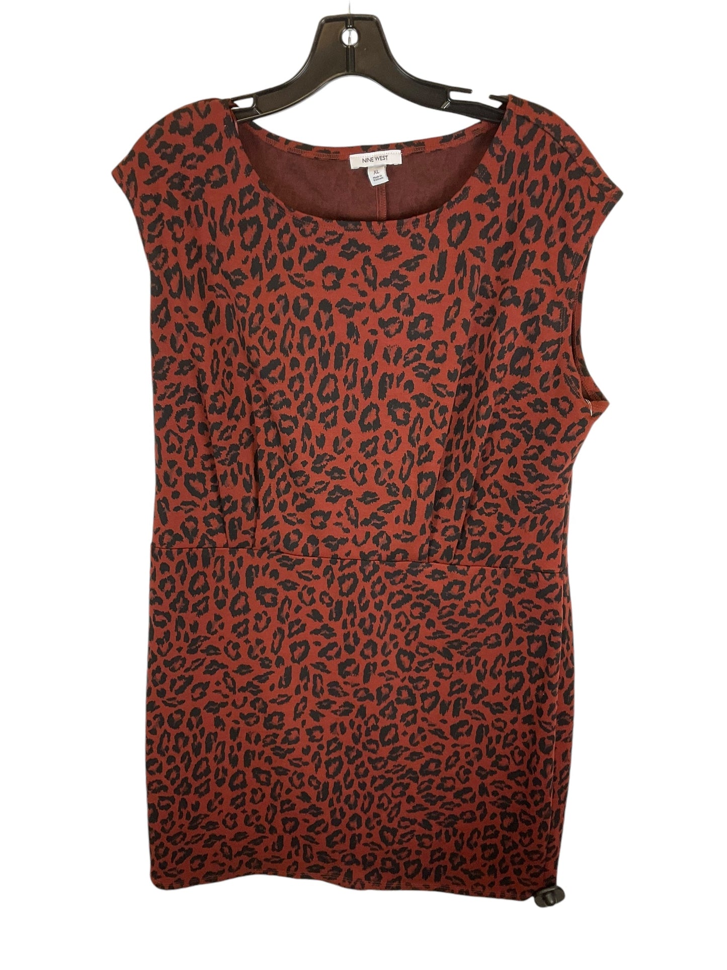 Dress Casual Short By Nine West In Animal Print, Size: Xl