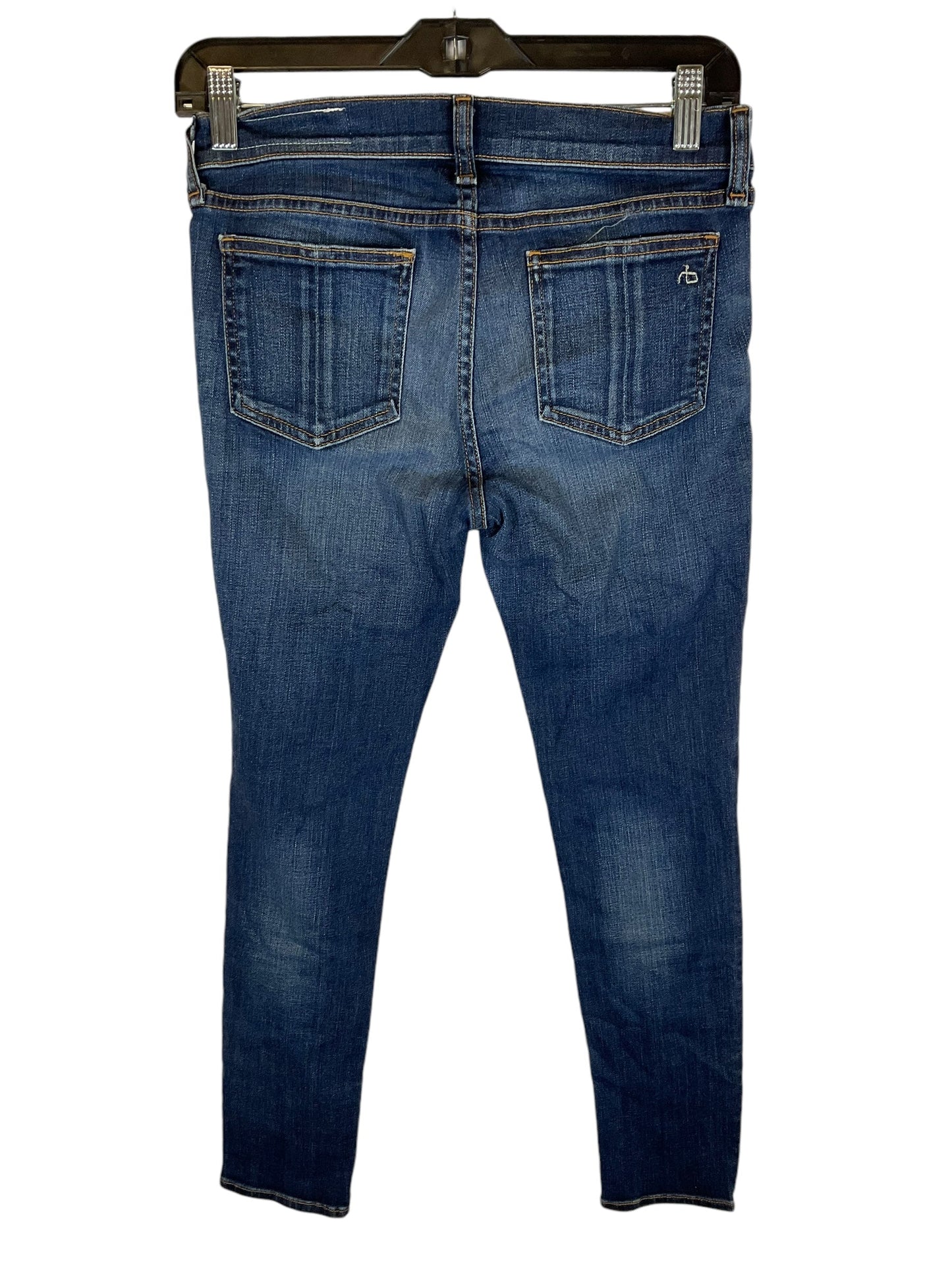 Jeans Designer By Rag & Bones Jeans In Blue Denim, Size: 2