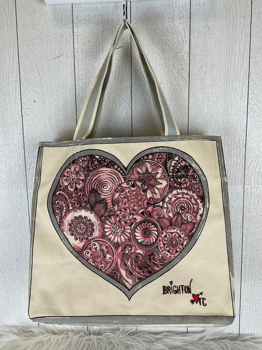 Tote Designer By Brighton, Size: Medium