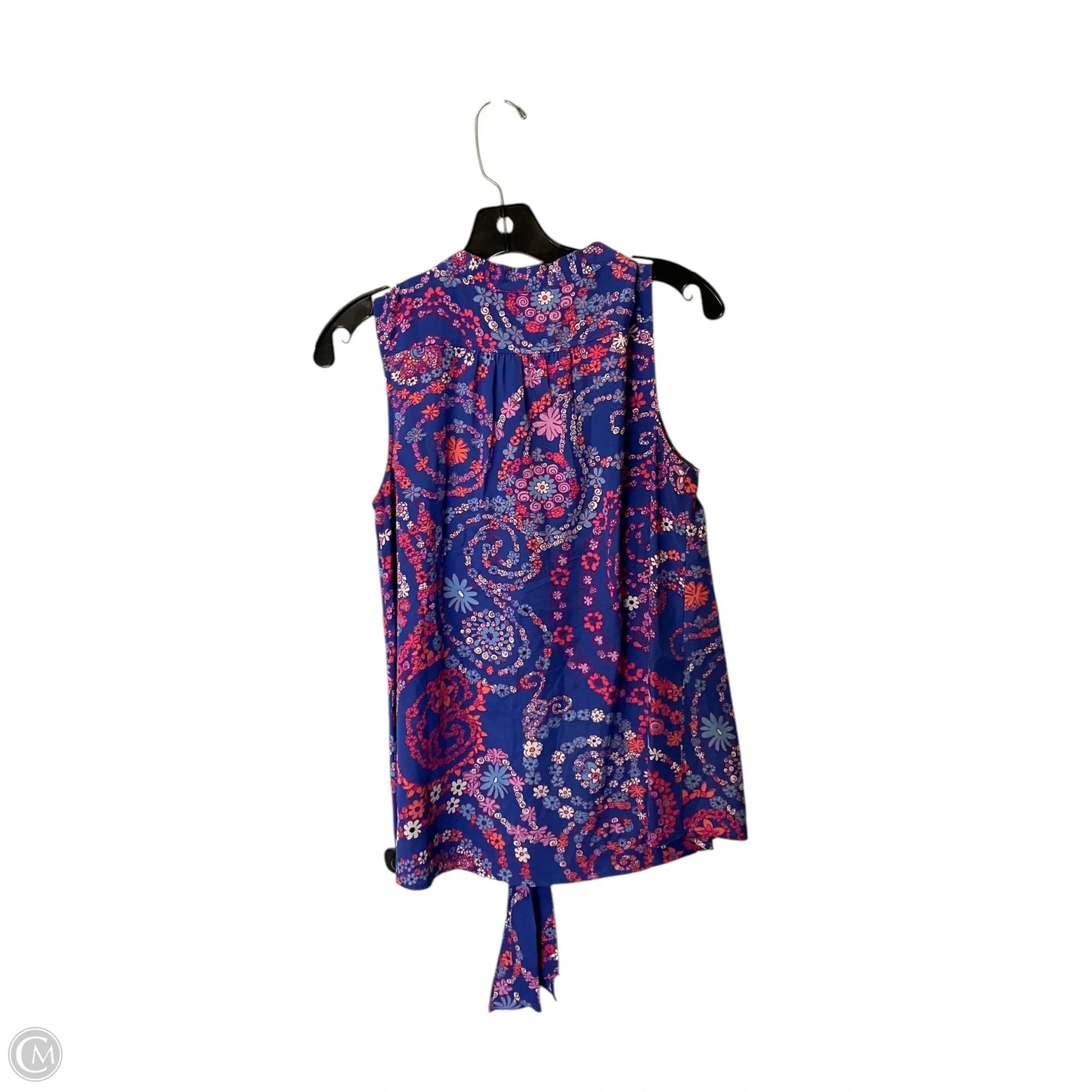 Top Sleeveless Designer By Lilly Pulitzer In Blue, Size: S