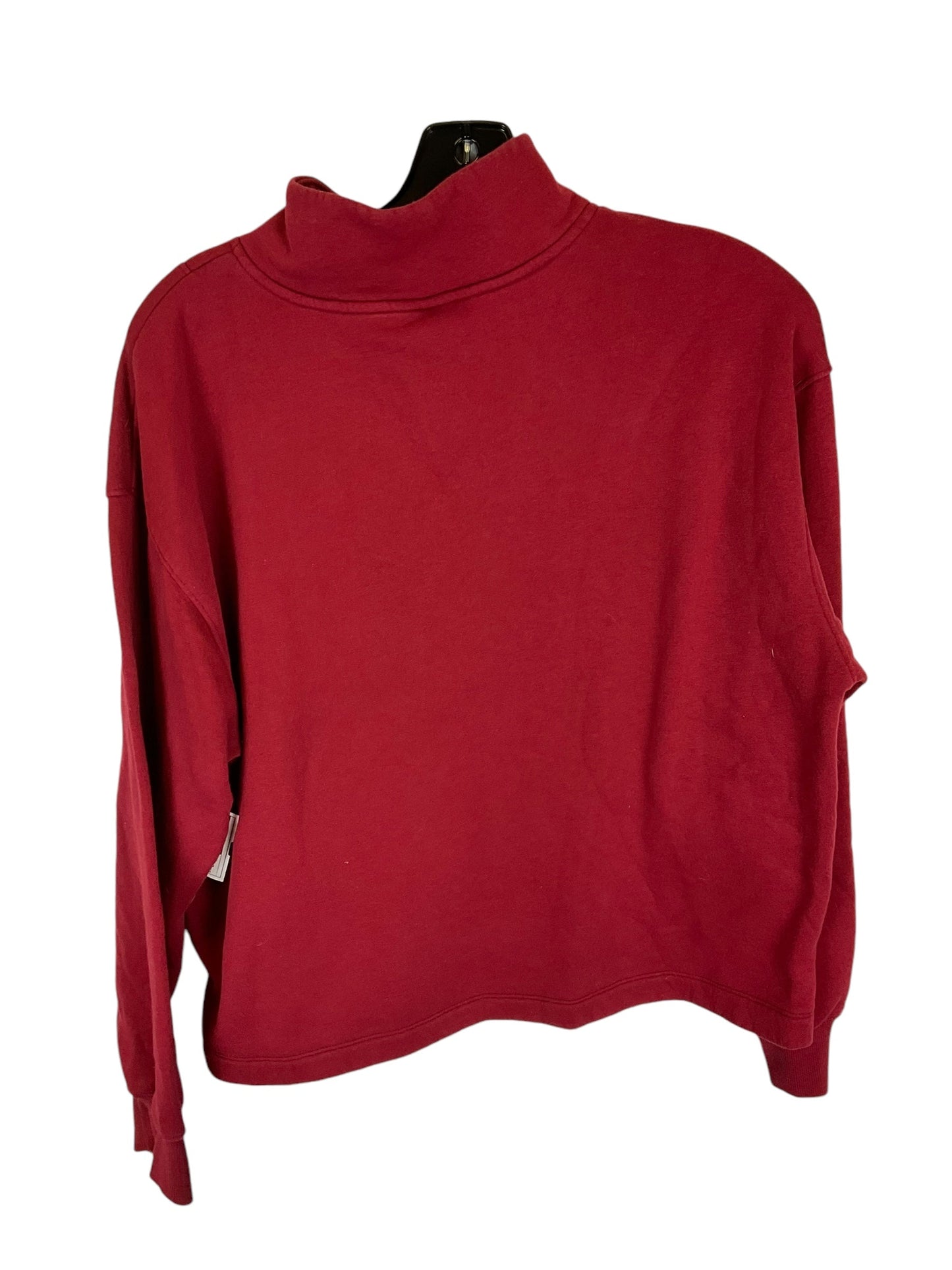 Sweatshirt Collar By Old Navy In Red, Size: L